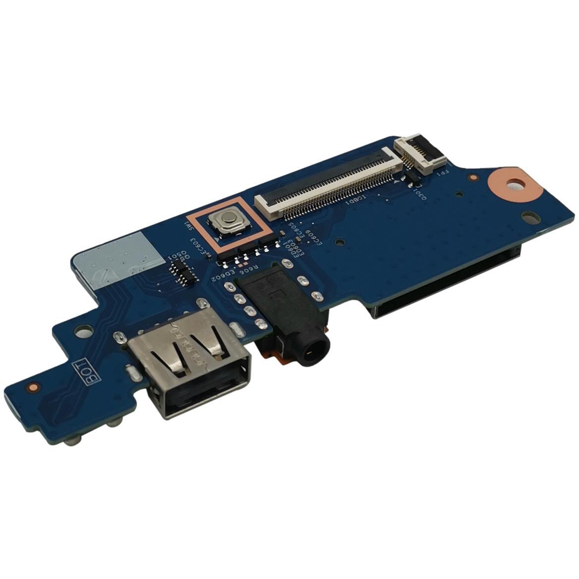 Acer Swift SF114-32 SD Card Reader Audio USB Port Board 55.GXTN1.001