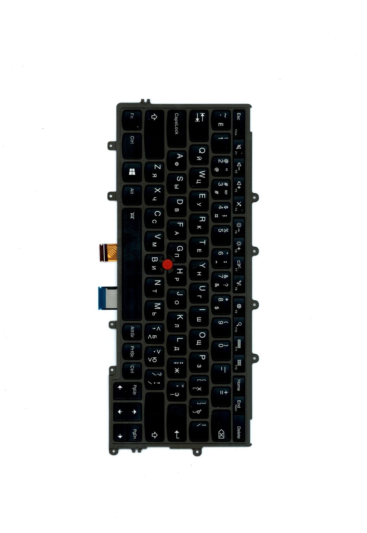 Genuine Lenovo ThinkPad X240 X250 Keyboard Russian Black Backlit 04X0200 04X0238