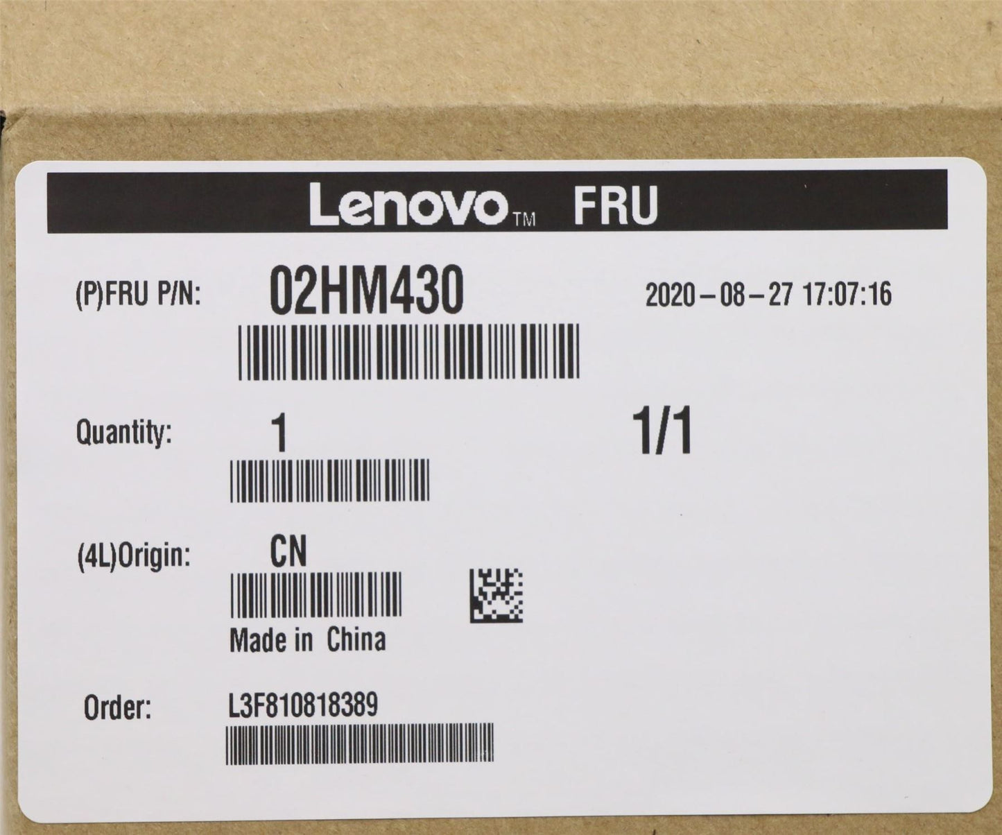 Lenovo ThinkPad T490s Palmrest Cover Keyboard Greek Black 02HM430