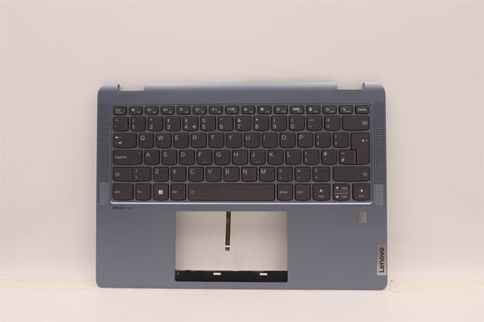 Lenovo IdeaPad 5 14IAU7 Keyboard Palmrest Top Cover UK Black Backlit 5CB1H80005