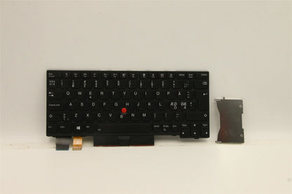 Lenovo ThinkPad X280 A285 X390 X395 L13 Keyboard Nordic Black Backlit 01YP159