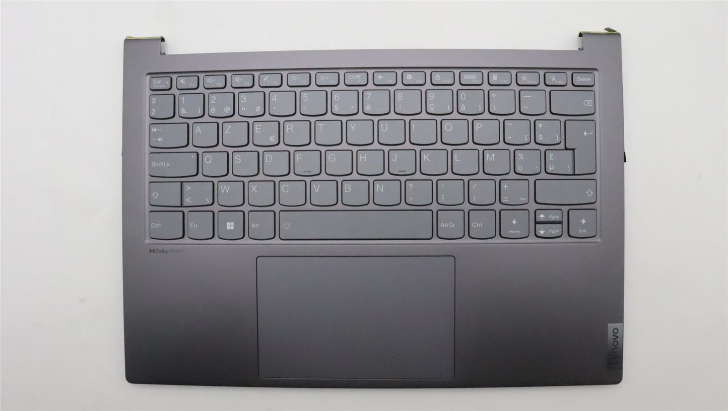 Lenovo Yoga 7 14IAH7 Palmrest Cover Touchpad Keyboard Belgian 5CB1J23633