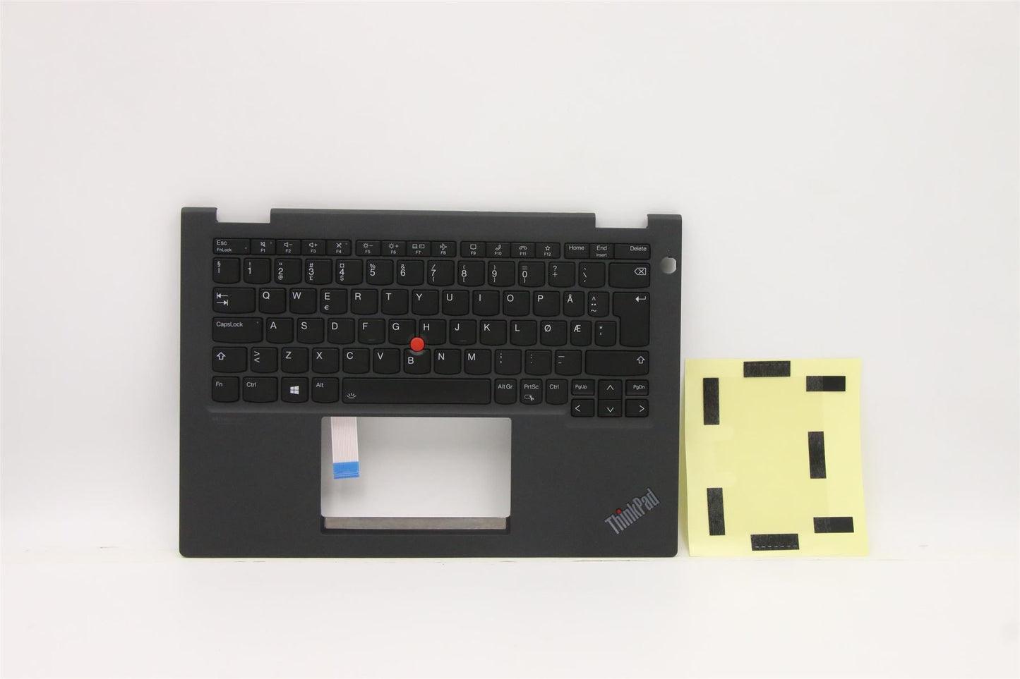 Lenovo ThinkPad X13 Gen 3 X13 Gen 2 Keyboard Palmrest Top Cover Black 5M11C18757