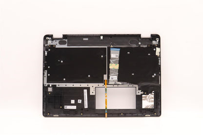 Lenovo Flex 5 16ALC7 Palmrest Touchpad Cover Keyboard German Grey 5CB1H80088