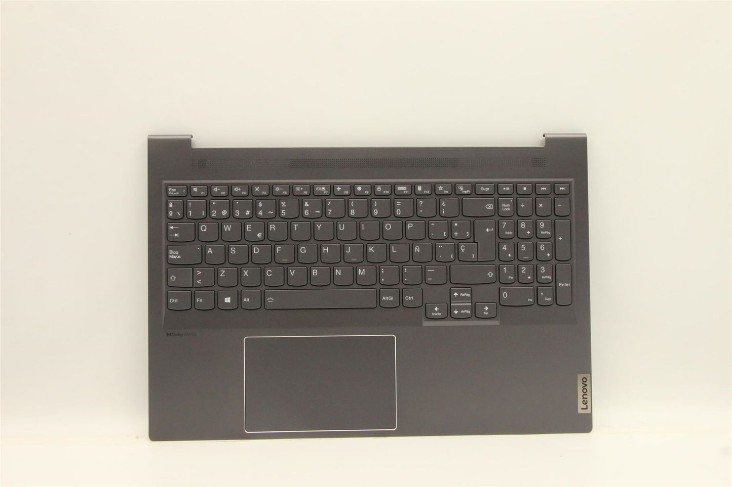 Lenovo IdeaPad 7 16ACH6 Palmrest Cover Touchpad Keyboard Spanish 5CB1F36867
