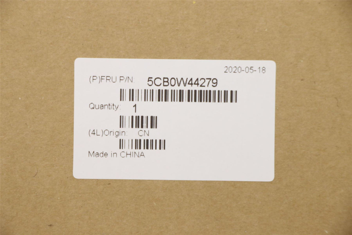 Lenovo ThinkBook 13s-IML Keyboard Palmrest Top Cover Hungarian Grey 5CB0W44279