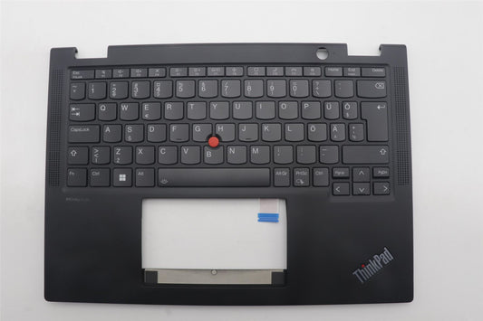 Lenovo ThinkPad X13 Gen 4 Keyboard Palmrest Top Cover Estonian Black 5M11L64217