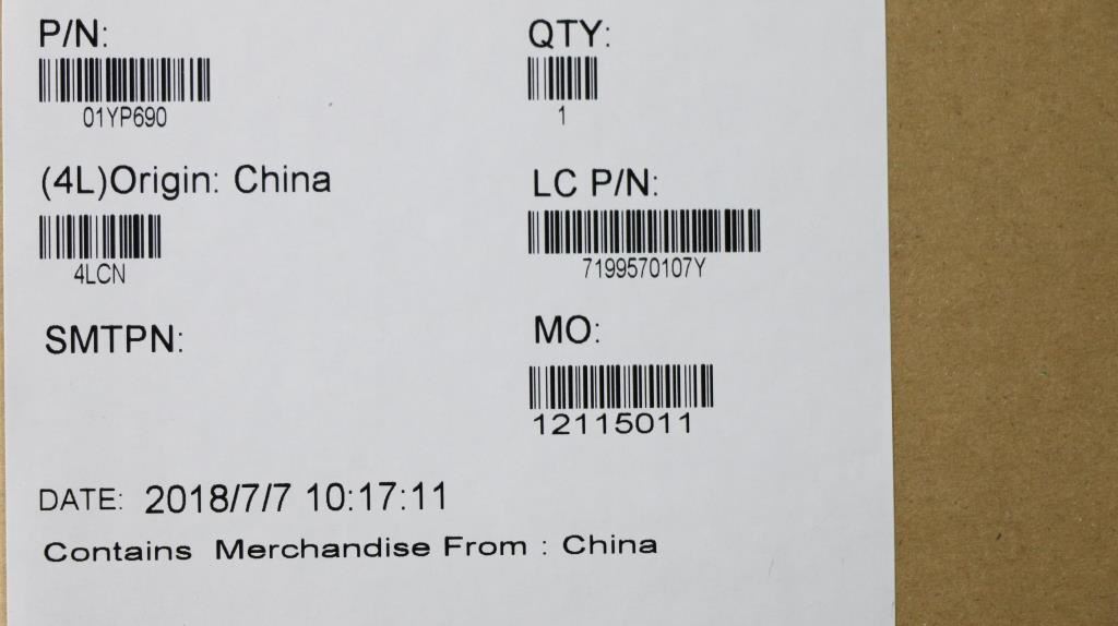 Lenovo ThinkPad L580 L590 E580 T590 P53s E590 P52 P72 P53 P73 Keyboard 01YP690