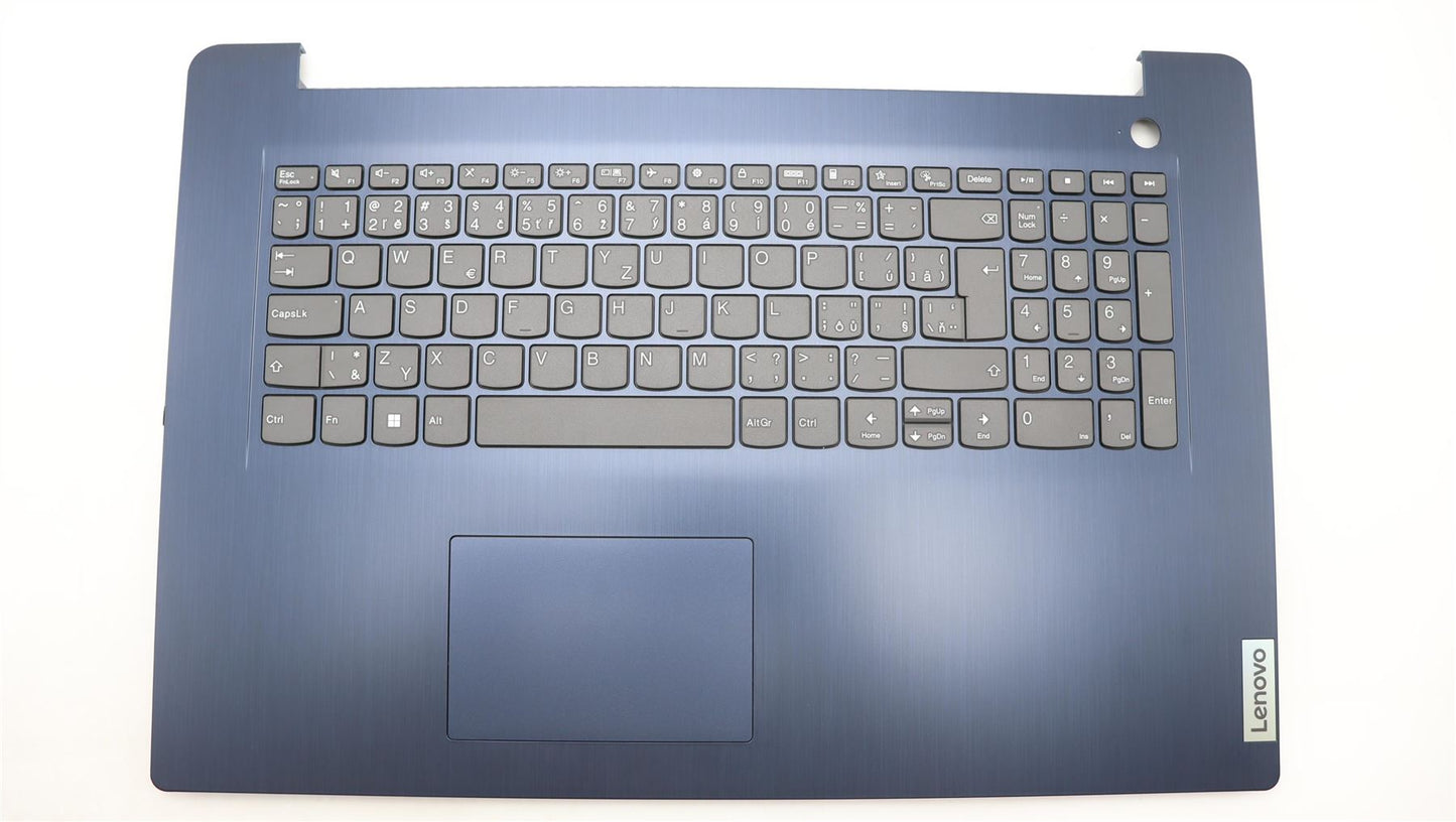 Lenovo IdeaPad 3 17IAU7 Palmrest Cover Touchpad Keyboard Abyss Blue 5CB1H80690