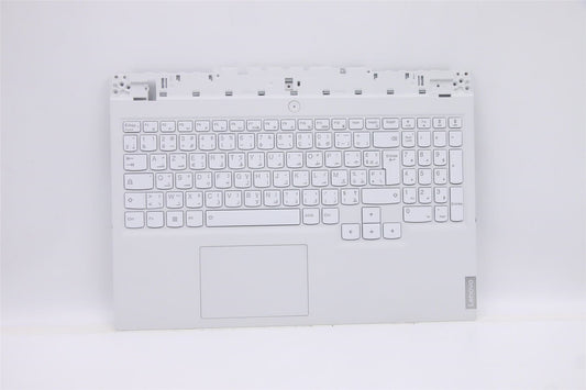 Lenovo 5 15ACH6A Palmrest Cover Touchpad Keyboard French Arabic 5CB1C74875
