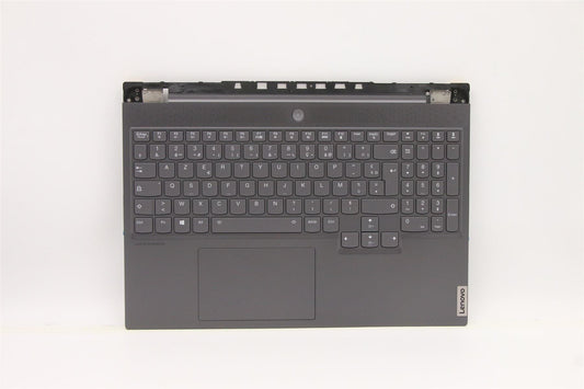 Lenovo 7 16ITHg6 Palmrest Cover Touchpad Keyboard French Grey 5CB1D05146