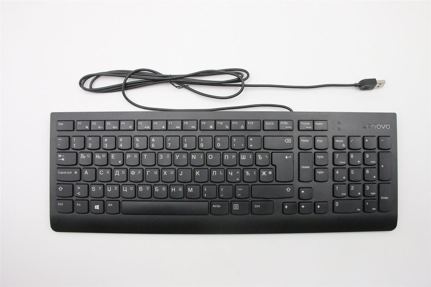 Lenovo ThinkStation P720 P520 P520c P330 USB Wired Keyboard Serbian 00XH617