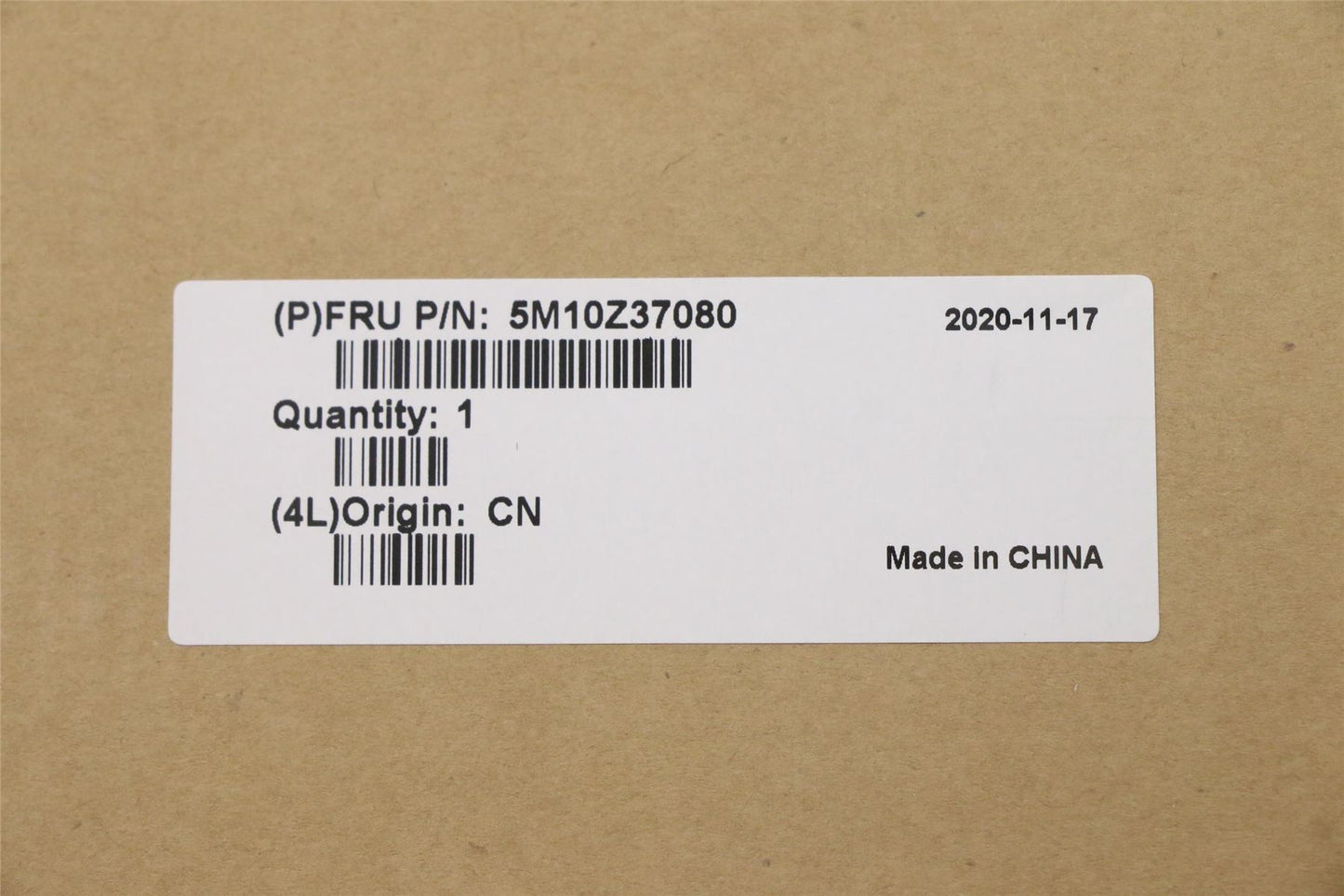Lenovo ThinkPad X1 5th Gen Keyboard Palmrest Top Cover Danish 5M10Z37080