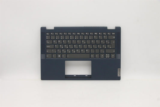 Lenovo Flex 5-14ITL05 Clavier Palmrest Top Cover Bleu Hongrois 5CB1B36386