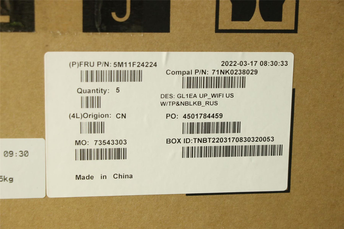 Lenovo Legion S7 16IRH8 Keyboard Palmrest Top Cover Nordic Silver 5CB1L68006