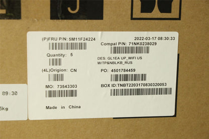 Lenovo Legion S7 16IRH8 Keyboard Palmrest Top Cover Nordic Silver 5CB1L68006