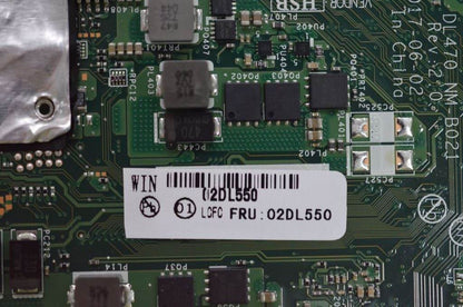 Lenovo ThinkPad L470 L470 Motherboard Mainboard i7-7500U 2GB RAM DIS 01HY129