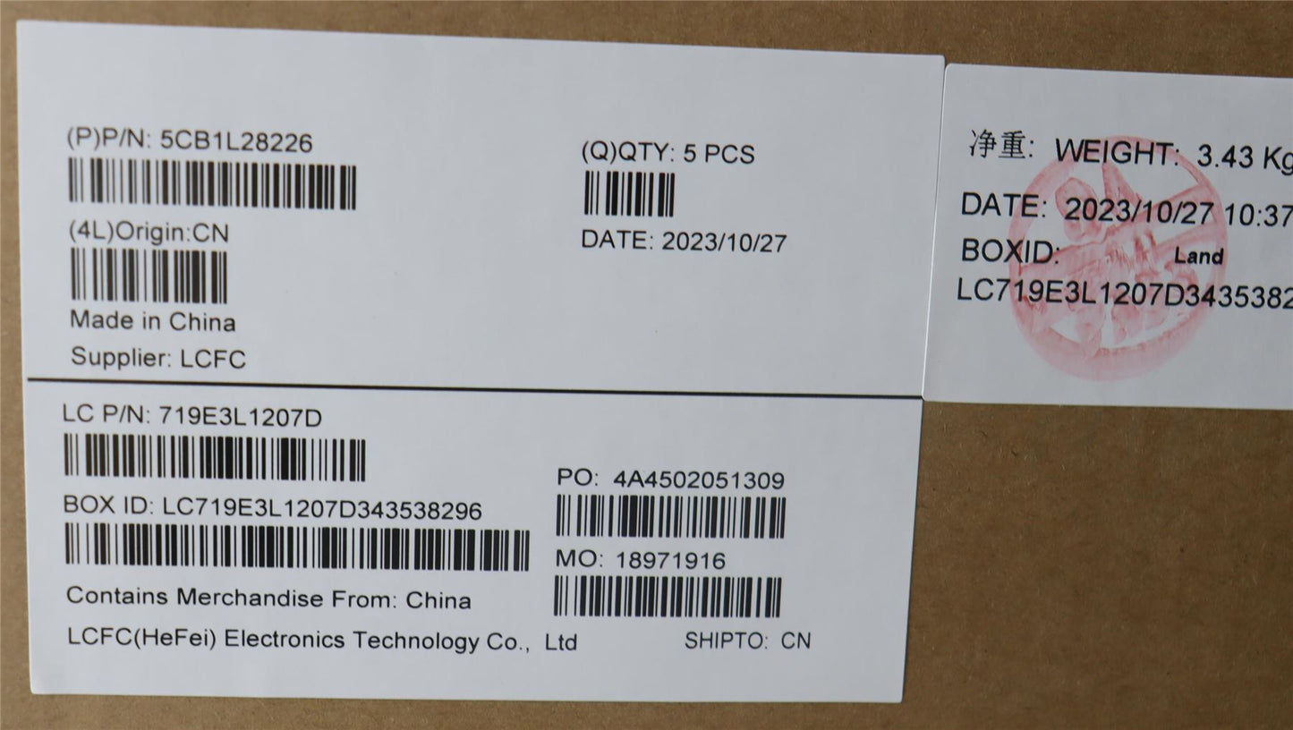 Lenovo Upper Case ASM_FRA L82XQ AGFP NBL 5CB1L28226