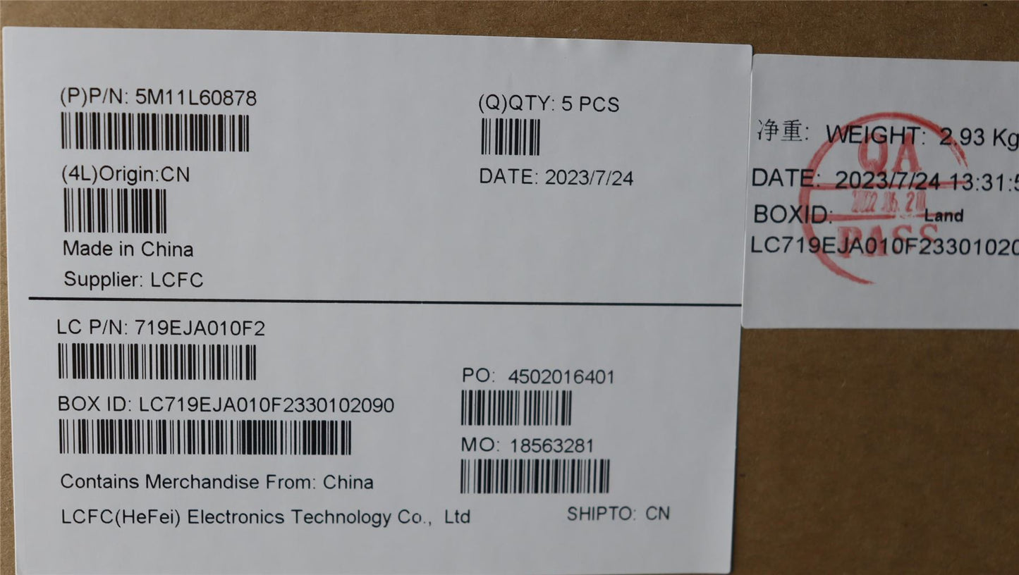 Lenovo ThinkPad E14 Gen 5 Palmrest Cover Keyboard Nordic Black 5M11L60880