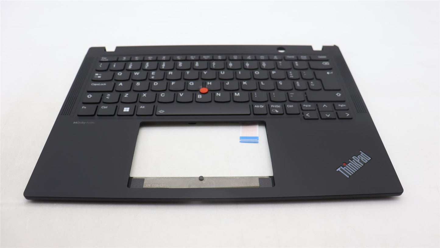 Lenovo ThinkPad X13 Gen 4 Keyboard Palmrest Top Cover Portuguese 5M11H94433