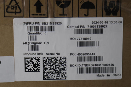 Lenovo C83DB WIN R5HPTHS 16G O FIR RM 5B21M85920