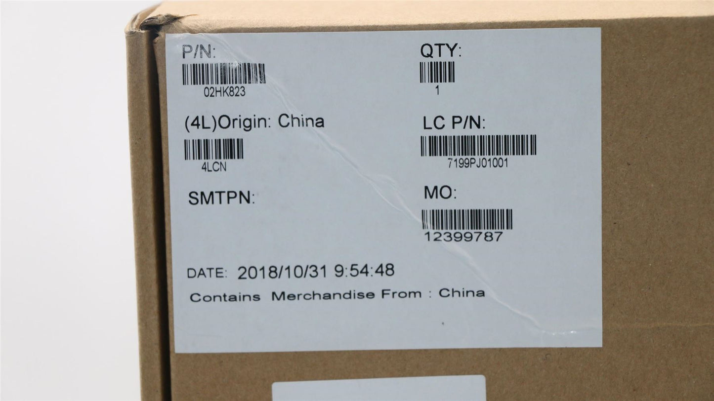 Lenovo LCD Rear cov,IR,nonTS,BLK,plastic 02HK823
