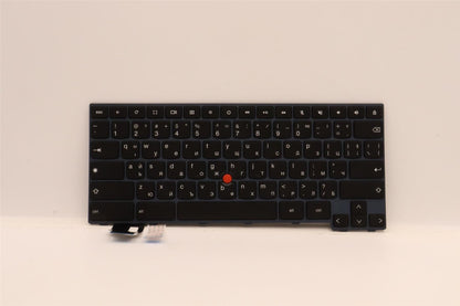 Lenovo ThinkPad C14 Gen 1 Keyboard Bulgarian Black Backlit 5N21E09411