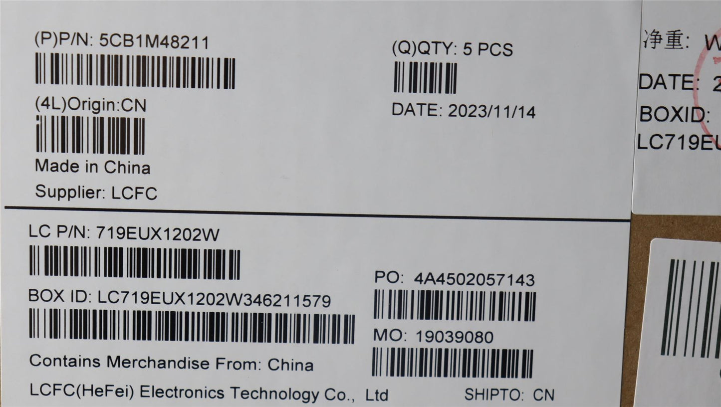 Lenovo COVER UpperCaseASM_NORDIC L83ENFPAGBL 5CB1M48211