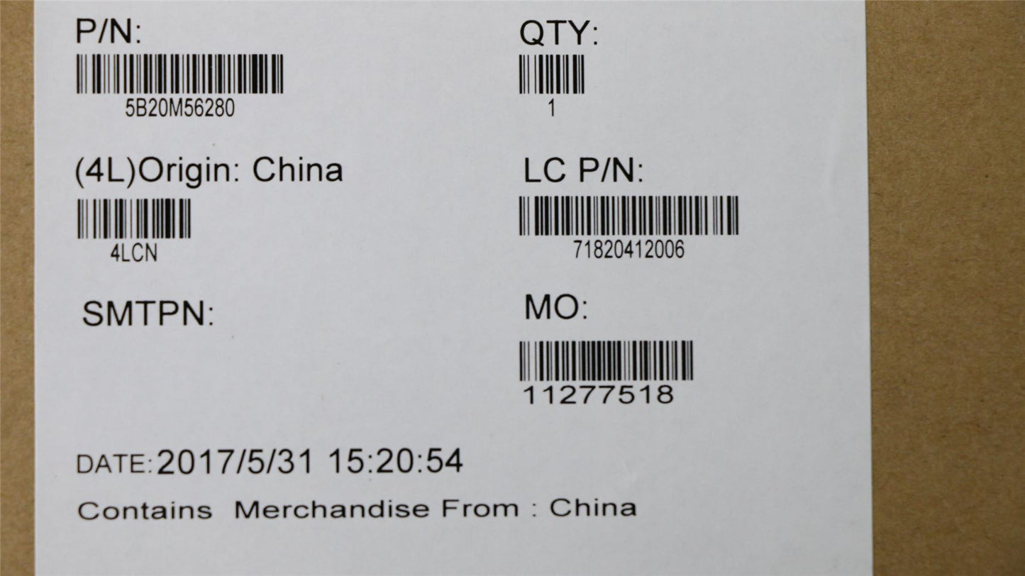 Lenovo MBL80V2 I57200UUMAD4G W/RTC WIN 5B20M56280