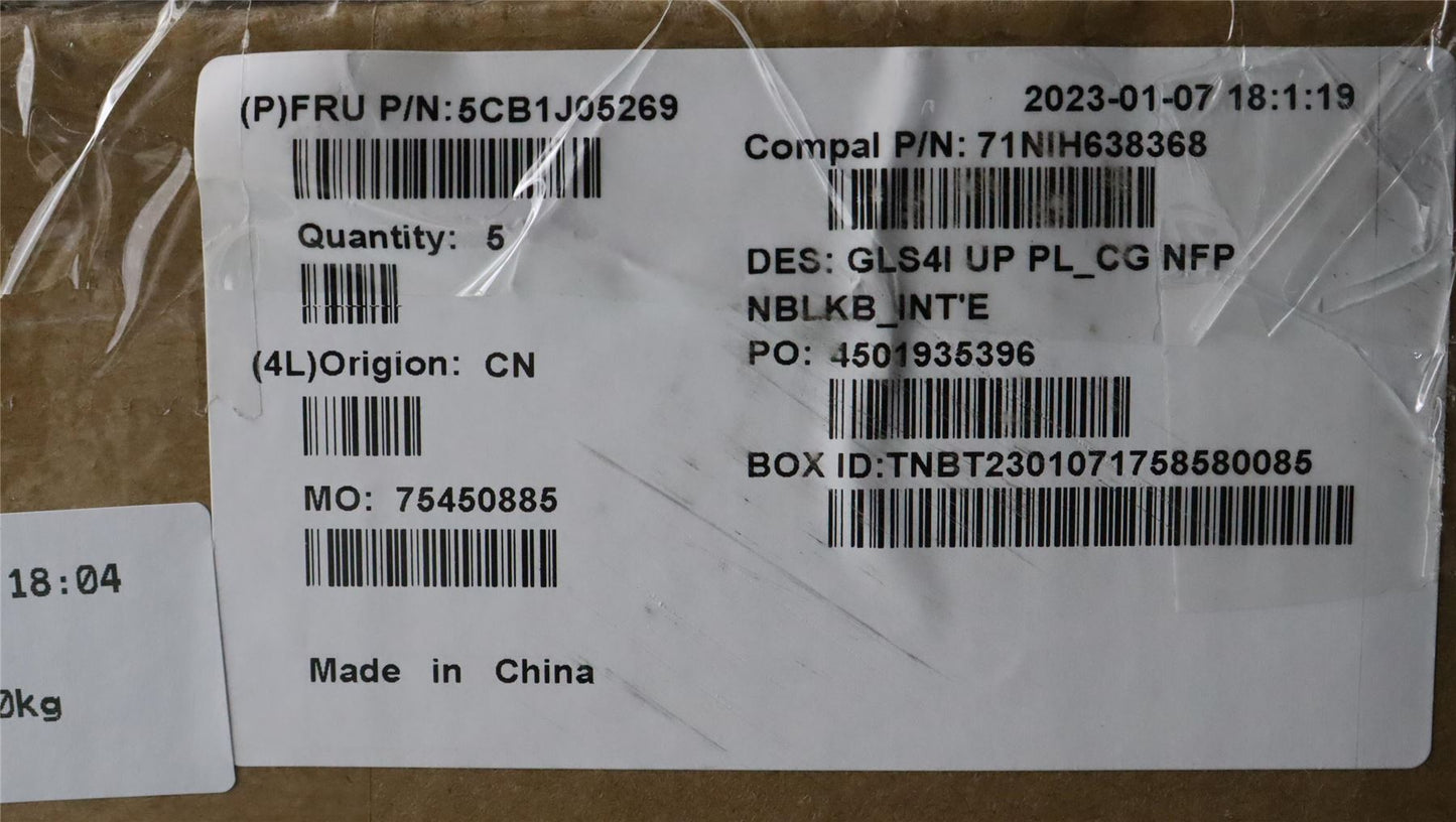 Lenovo IdeaPad 5 14ABA7 Palmrest Cover Touchpad Keyboard US Europe 5CB1J05269