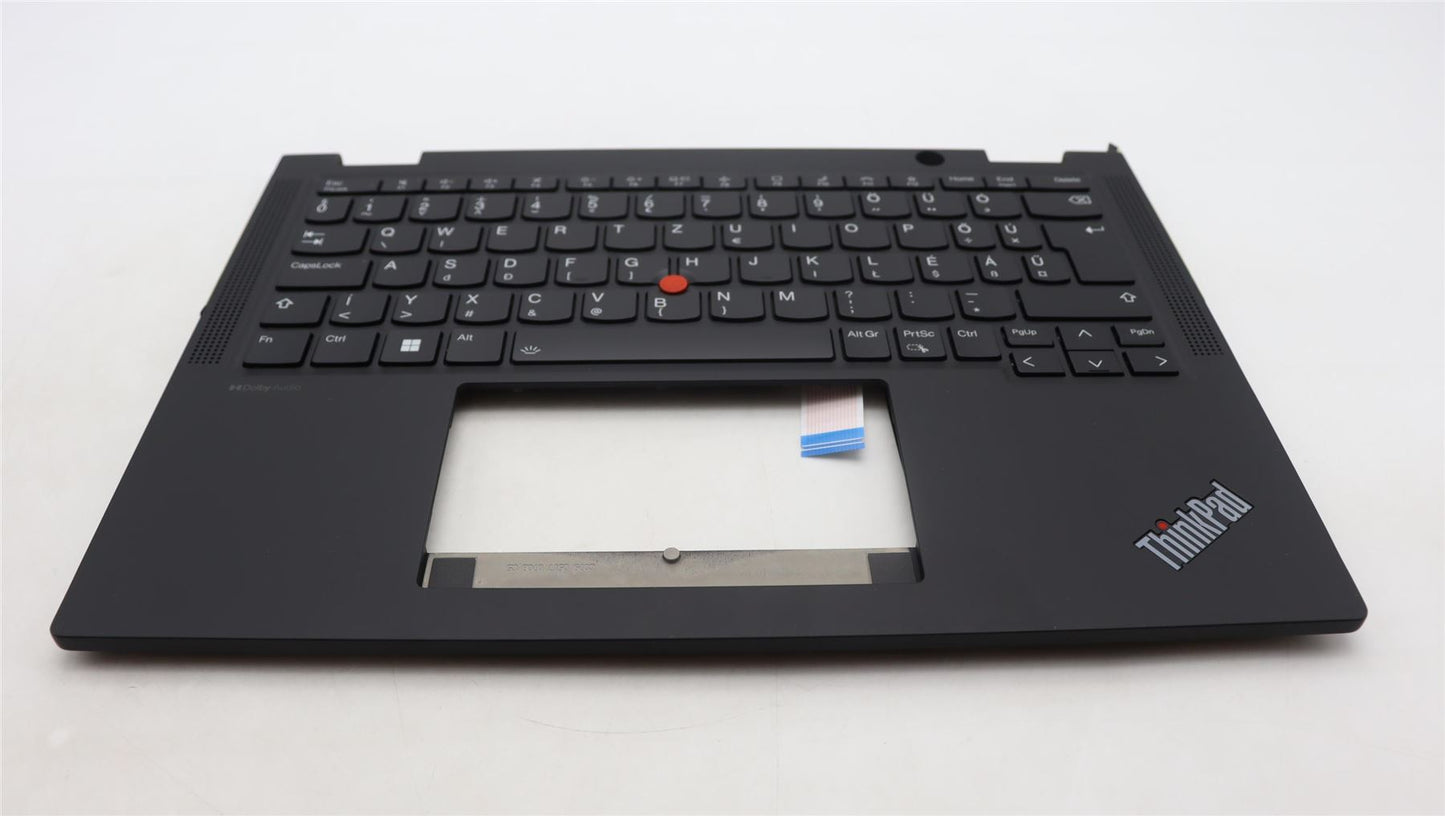 Lenovo Yoga X13 Gen 4 Palmrest Cover Keyboard UK Black 5M11L64237
