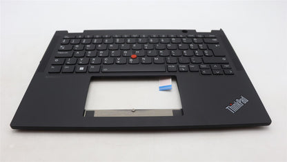 Lenovo Yoga X13 Gen 4 Palmrest Cover Keyboard UK Black 5M11L64237