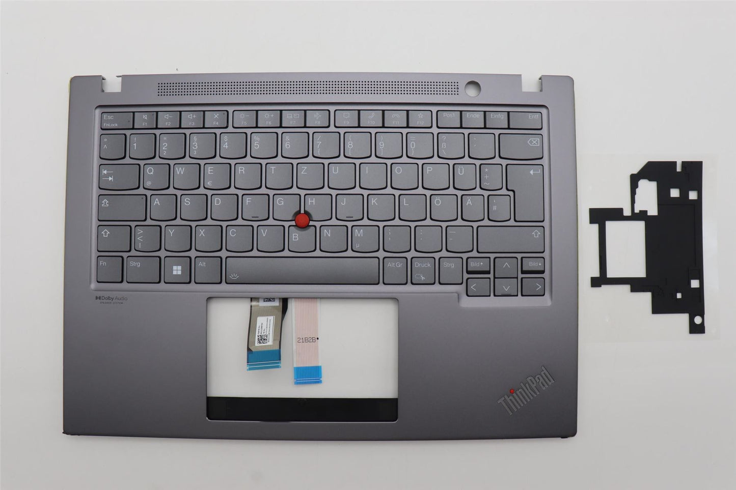 Lenovo ThinkPad T14s Gen 3 Keyboard Palmrest Top Cover German Black 5M11H52346