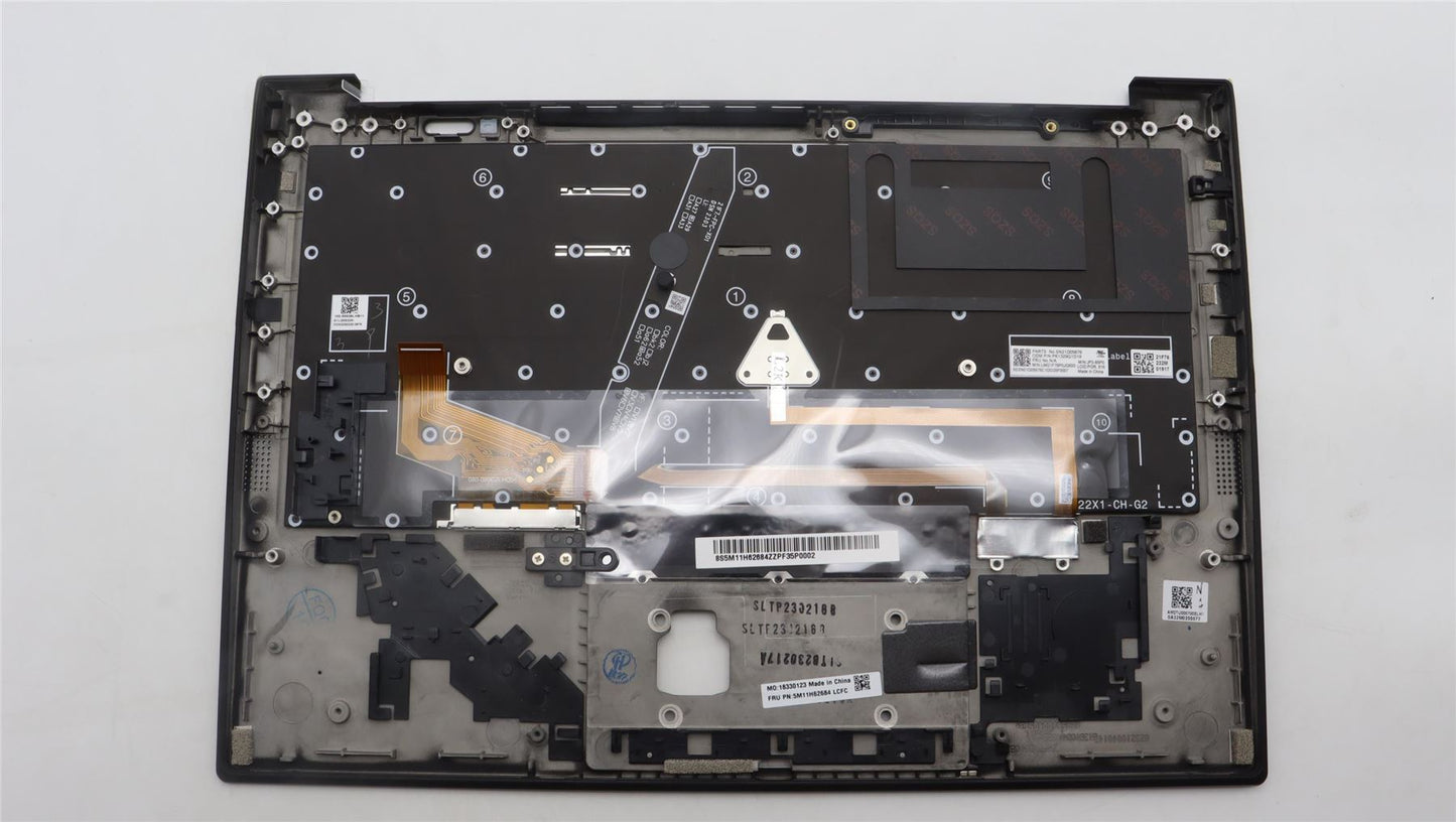 Lenovo ThinkPad X1 11th Gen Keyboard Palmrest Top Cover Portuguese 5M11H62684