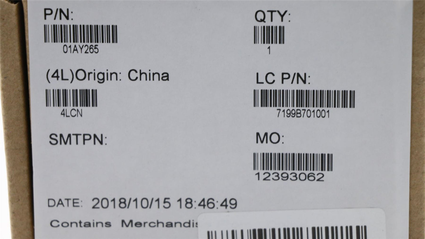 Lenovo Tablet X1 3rd SD SIM Card Tray 01AY265