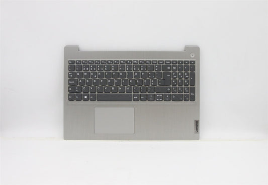 Lenovo IdeaPad 3-15ARE05 3-15IIL05 Keyboard Palmrest Top Cover Grey 5CB1D03695