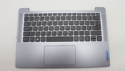 Lenovo IdeaPad 3 14AMN8 Palmrest Cover Touchpad Keyboard Portuguese 5CB1L30216