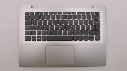 Lenovo IdeaPad 320S-14IKB Keyboard Palmrest UK Mineral Grey 5CB0N78301