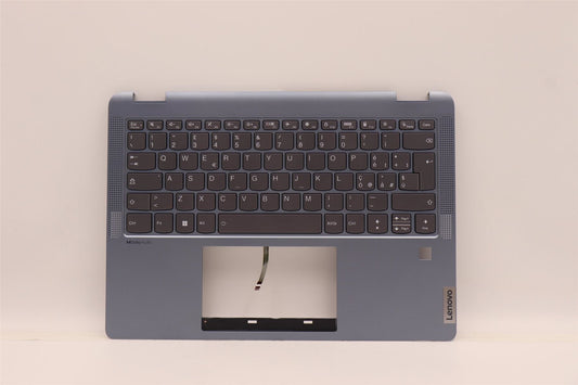Lenovo IdeaPad 5 14ALC7 Keyboard Palmrest Top Cover Italian Silver 5CB1H72353
