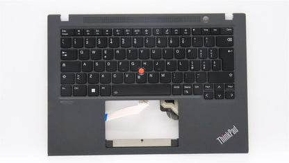 Lenovo ThinkPad T14s 3 Keyboard Palmrest Top Cover Italian Black 5M11H25946