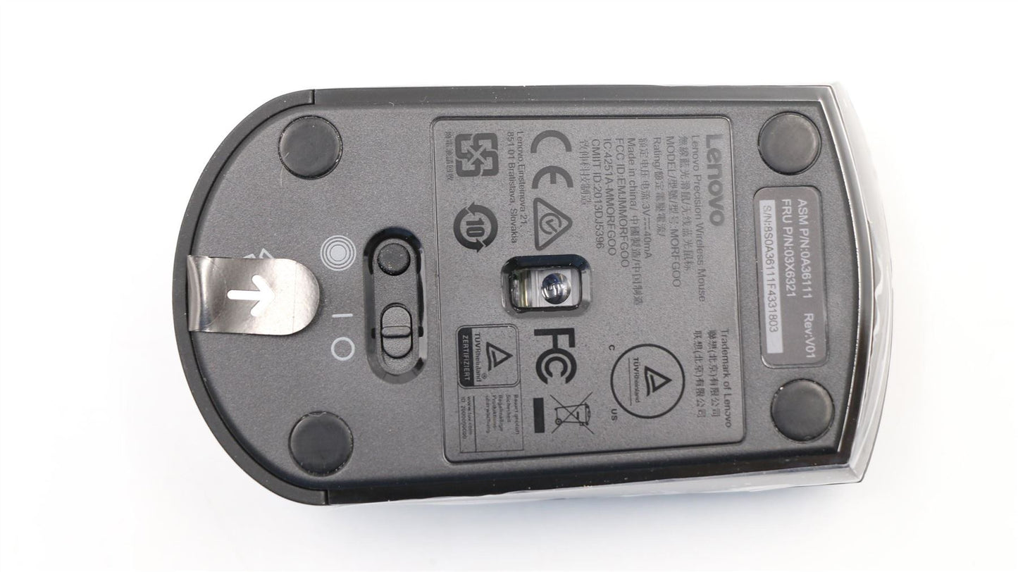 Lenovo ThinkPad L560 X260 Wireless Mouse 03X6321