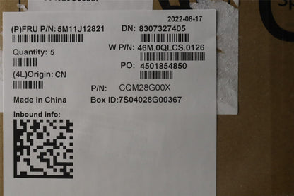 Lenovo ThinkPad X13s Keyboard Palmrest Top Cover Portuguese Black 5M11J12821
