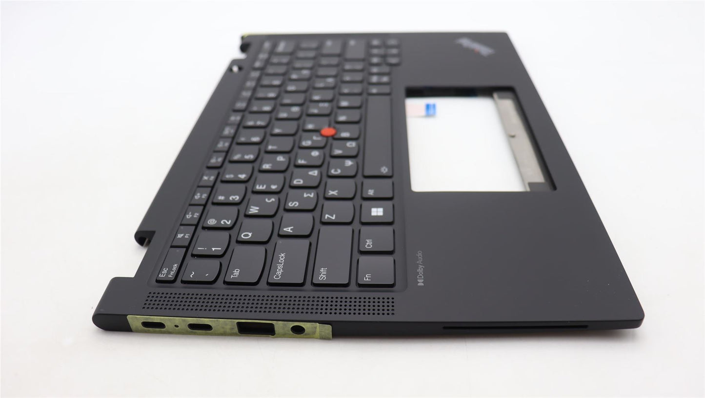 Lenovo ThinkPad X13 Gen 4 Keyboard Palmrest Top Cover Greek Black 5M11L64231