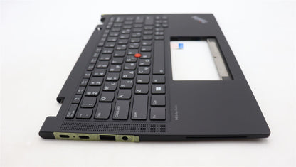 Lenovo ThinkPad X13 Gen 4 Keyboard Palmrest Top Cover Greek Black 5M11L64231