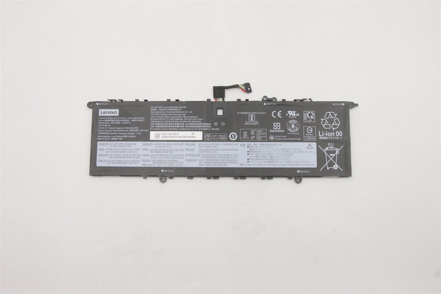 Lenovo Yoga 7 Pro-14ACH5 O 7 Pro-14IHU5 O 7 Pro-14ITL5 Battery 5B10Z49518