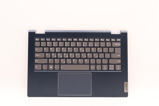 Lenovo Yoga 14s G2 IAP Palmrest Cover Touchpad Keyboard Greek Backlit 5CB1J10038