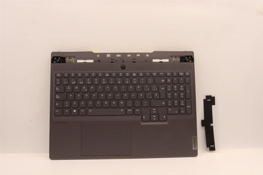 Lenovo Legion 7 16IAX7 Palmrest Cover Touchpad Keyboard Spanish Black 5CB1J31436