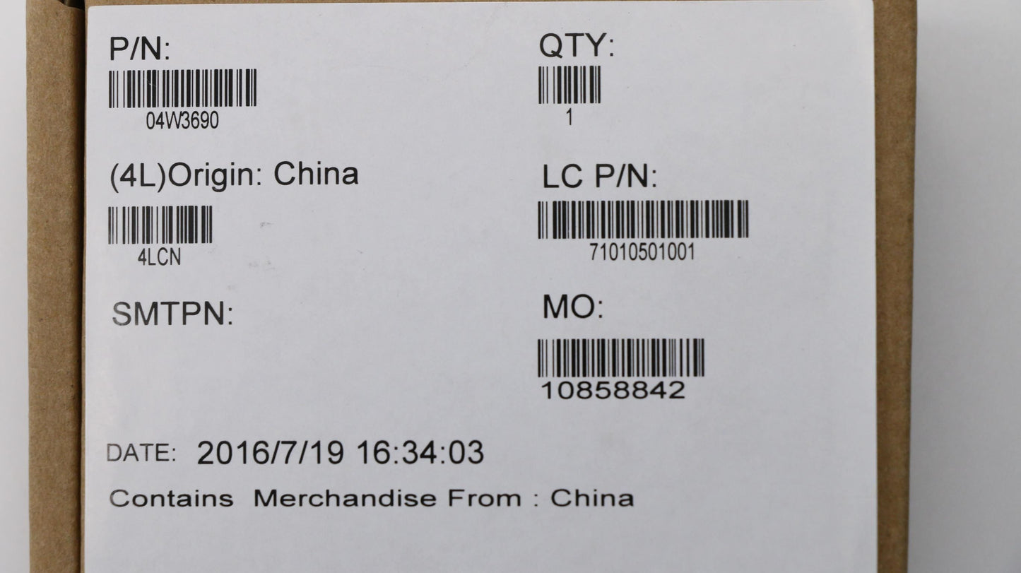 Lenovo FRU sub card (RJ45+USB) I/O USB RJ45 Board 04W3690