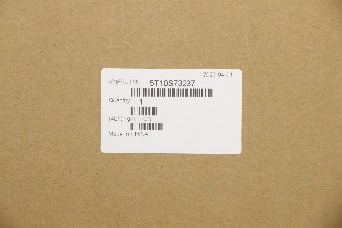 Lenovo 5T10S73237 TAPE Removable tape Ares
