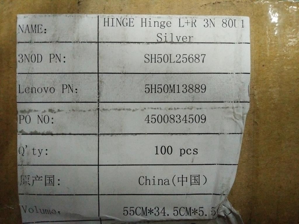 Lenovo Miix 510-12ISK 510-12IKB 520-12IKB Hinge Hinges Bracket 5H50M13889